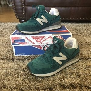 New Balance US574 green
